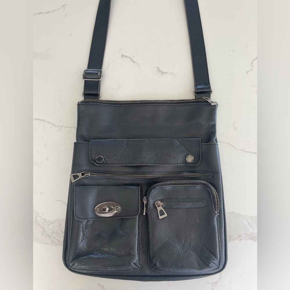 RUDSAK leather unisex bag